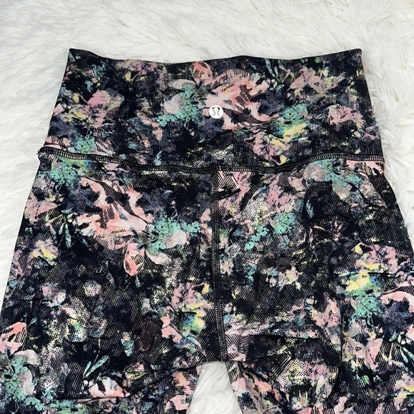 Lululemon Wunder Under Crop (High-Rise) *Full-On Luon 21" Dappled Daze Multi - Picture 5 of 6